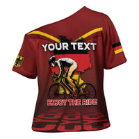 Personalized Germany Cycling Cross Shoulder Shirt Ride For Life - Wonder Print Shop