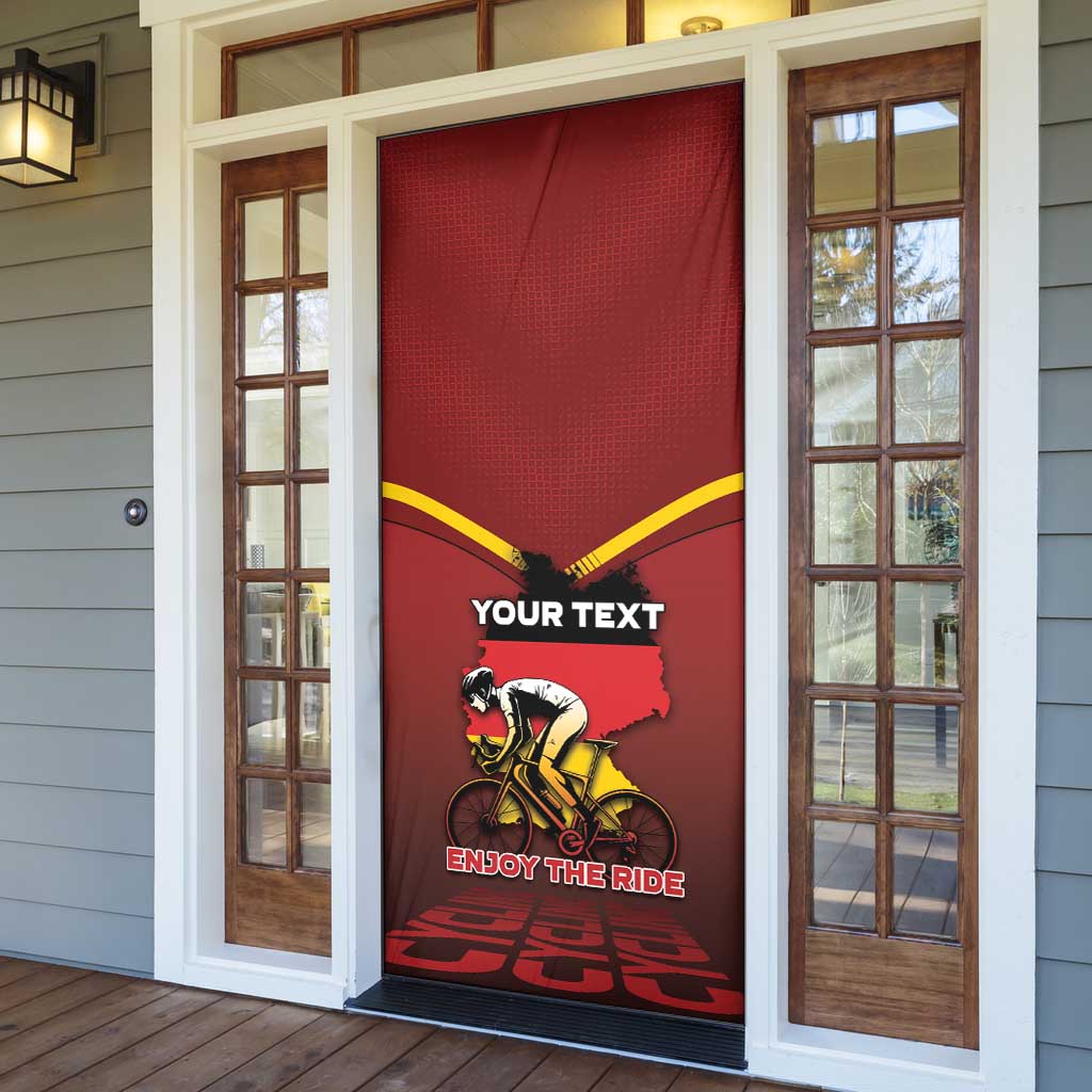 Personalized Germany Cycling Door Cover Ride For Life - Wonder Print Shop