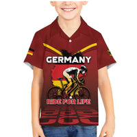 Personalized Germany Cycling Family Matching Mermaid Dress and Hawaiian Shirt Ride For Life - Wonder Print Shop