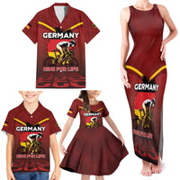 Personalized Germany Cycling Family Matching Tank Maxi Dress and Hawaiian Shirt Ride For Life - Wonder Print Shop