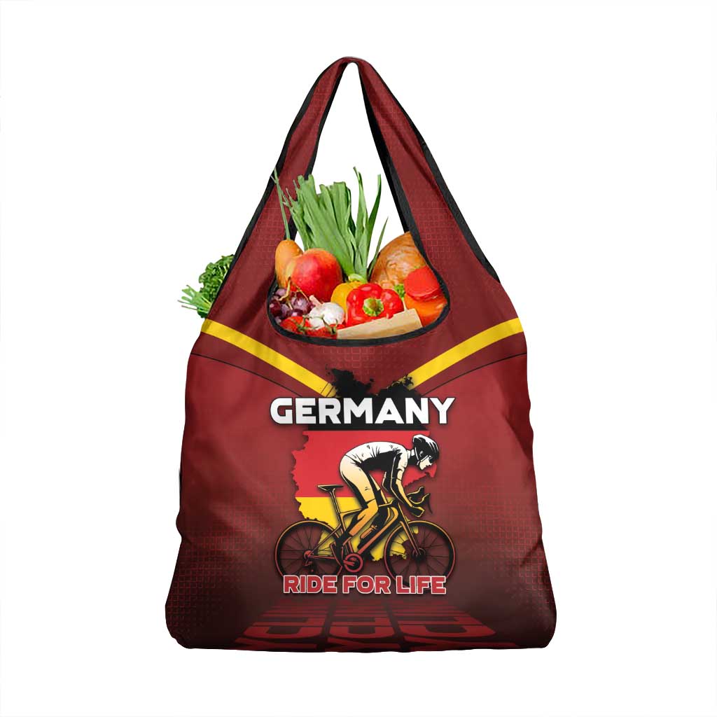 Germany Cycling Grocery Bag Ride For Life - Wonder Print Shop