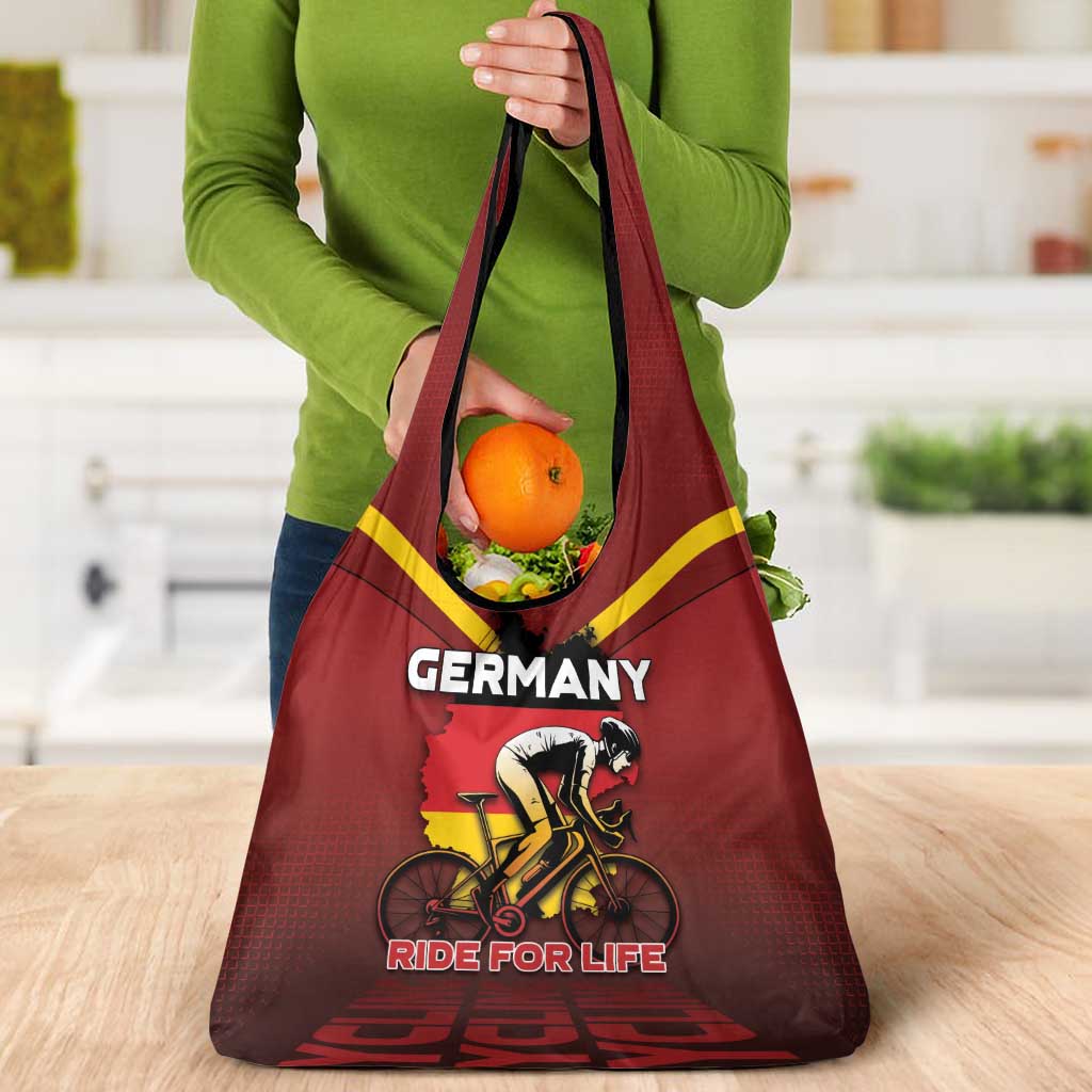 Germany Cycling Grocery Bag Ride For Life - Wonder Print Shop