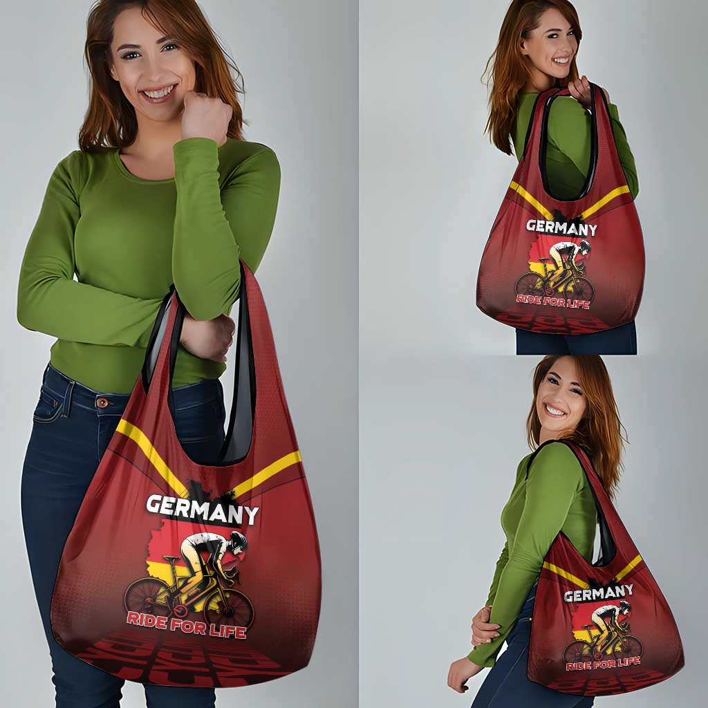 Germany Cycling Grocery Bag Ride For Life - Wonder Print Shop