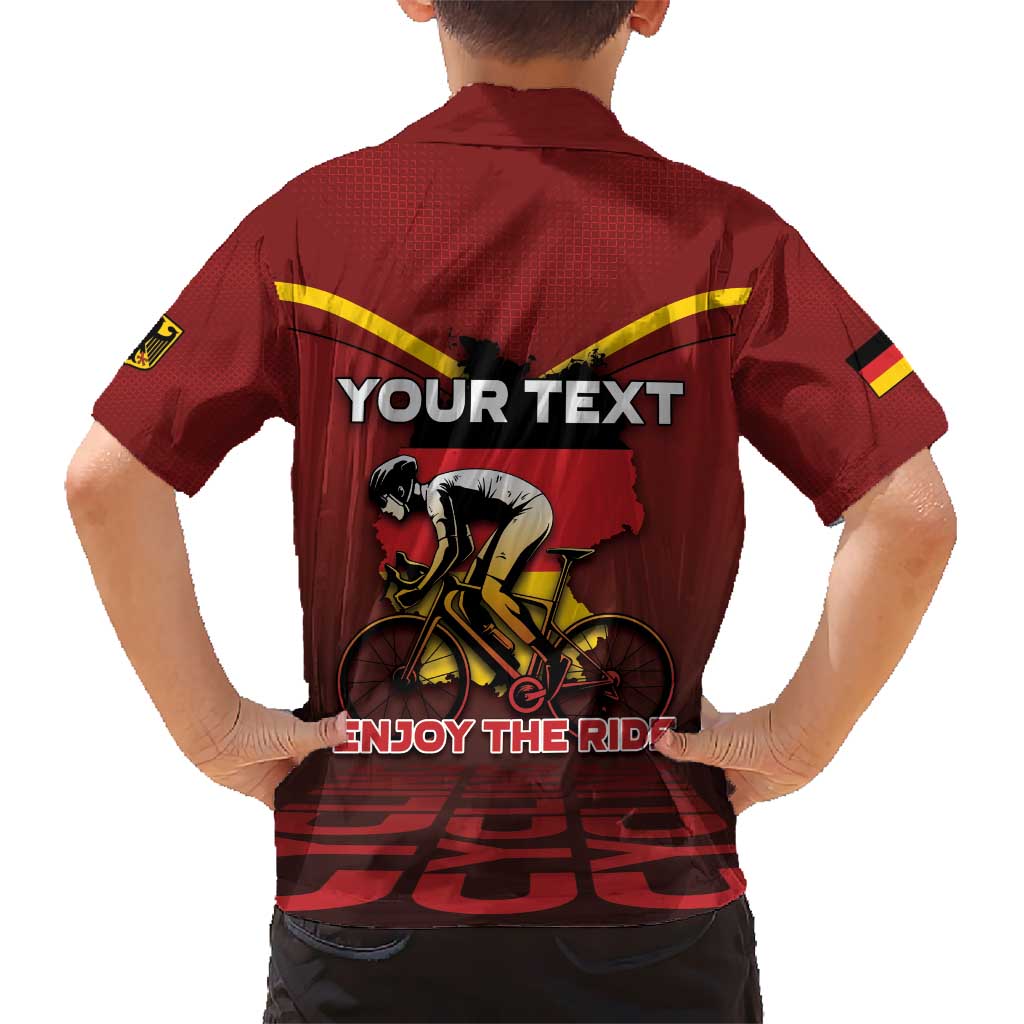 Personalized Germany Cycling Hawaiian Shirt Ride For Life - Wonder Print Shop