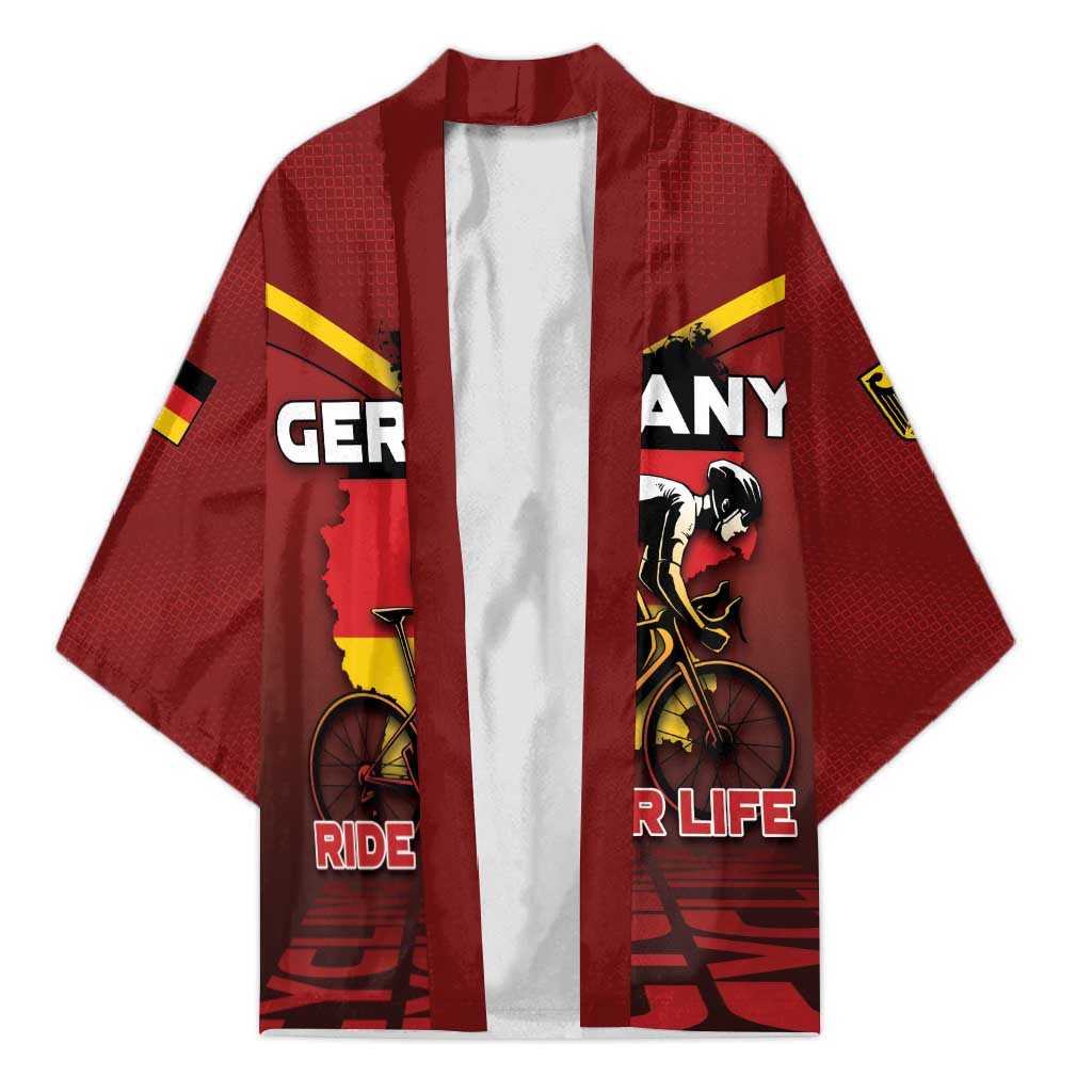 Personalized Germany Cycling Kimono Ride For Life - Wonder Print Shop
