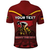Personalized Germany Cycling Polo Shirt Ride For Life - Wonder Print Shop