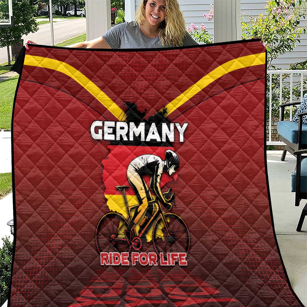 Germany Cycling Quilt Ride For Life - Wonder Print Shop