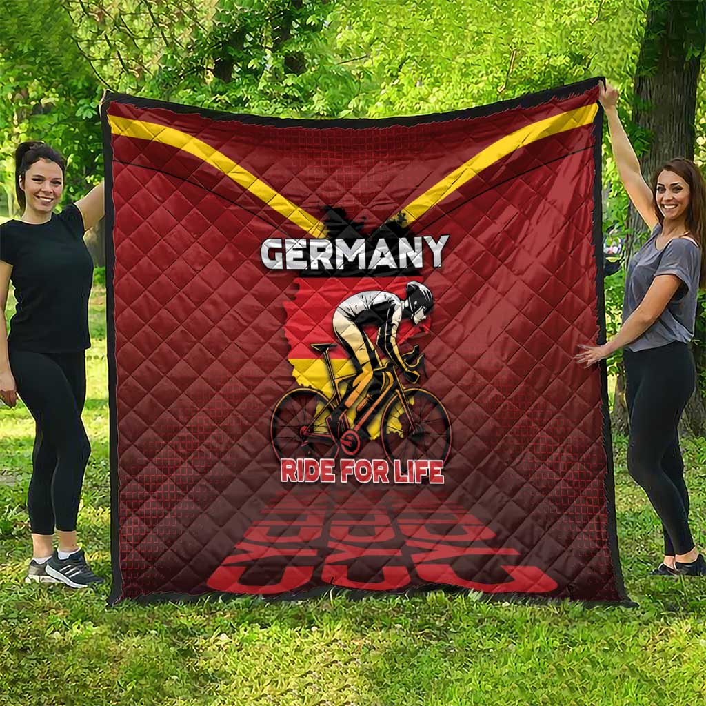 Germany Cycling Quilt Ride For Life - Wonder Print Shop