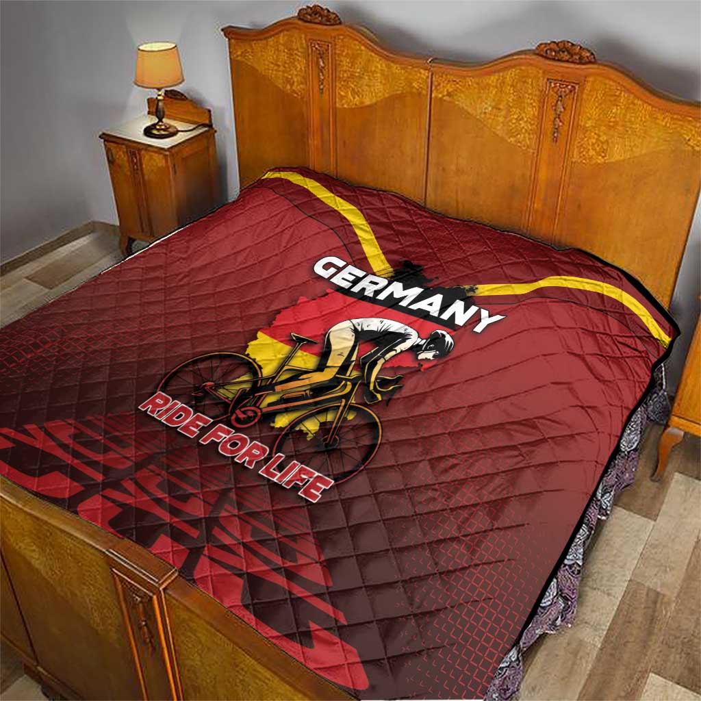 Germany Cycling Quilt Ride For Life - Wonder Print Shop