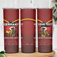Personalized Germany Cycling Skinny Tumbler Ride For Life - Wonder Print Shop