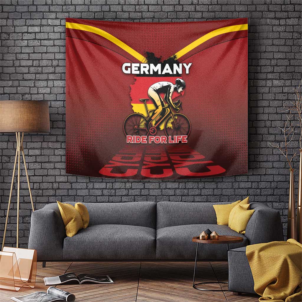 Germany Cycling Tapestry Ride For Life - Wonder Print Shop