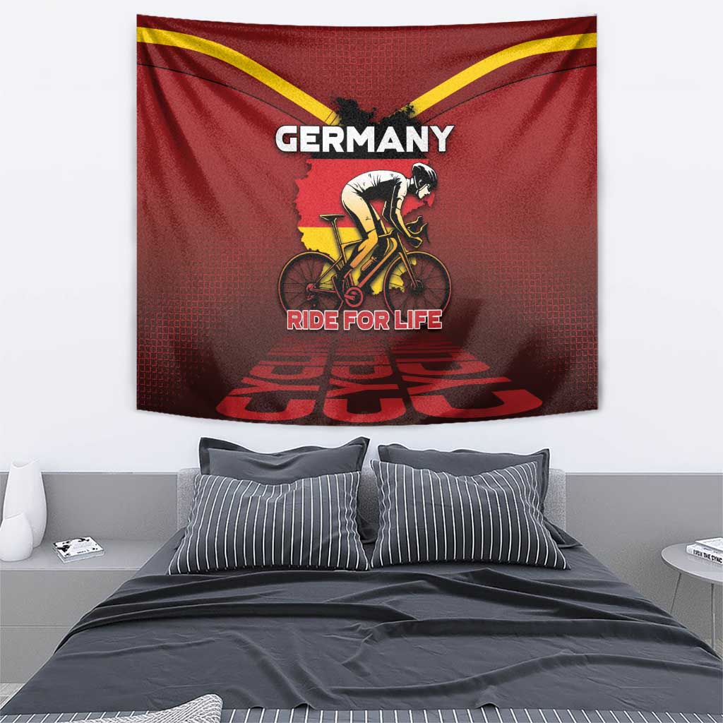 Germany Cycling Tapestry Ride For Life - Wonder Print Shop