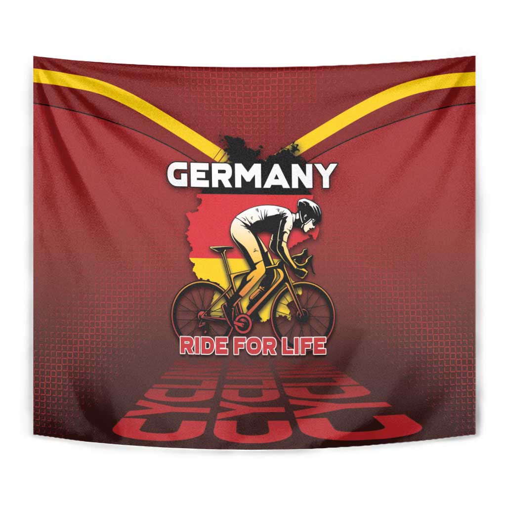 Germany Cycling Tapestry Ride For Life - Wonder Print Shop