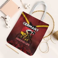 Germany Cycling Tote Bag Ride For Life - Wonder Print Shop