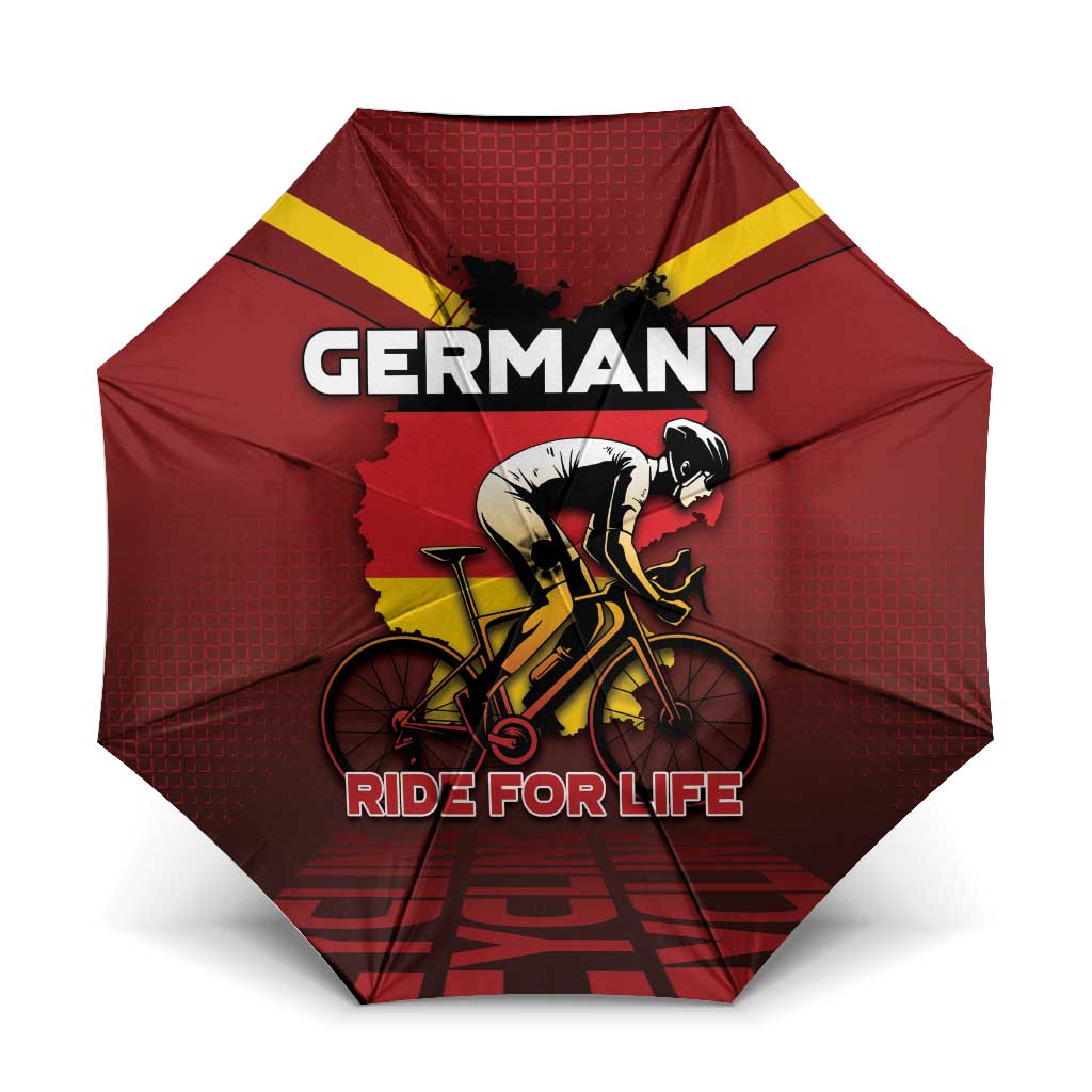Germany Cycling Umbrella Ride For Life - Wonder Print Shop