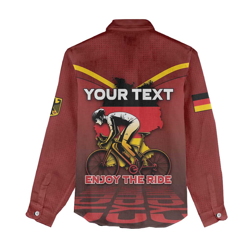 Personalized Germany Cycling Women Casual Shirt Ride For Life - Wonder Print Shop