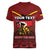 Personalized Germany Cycling Women V-Neck T-Shirt Ride For Life - Wonder Print Shop