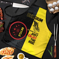 Belgium Cycling Apron Just Enjoy The Ride - Wonder Print Shop