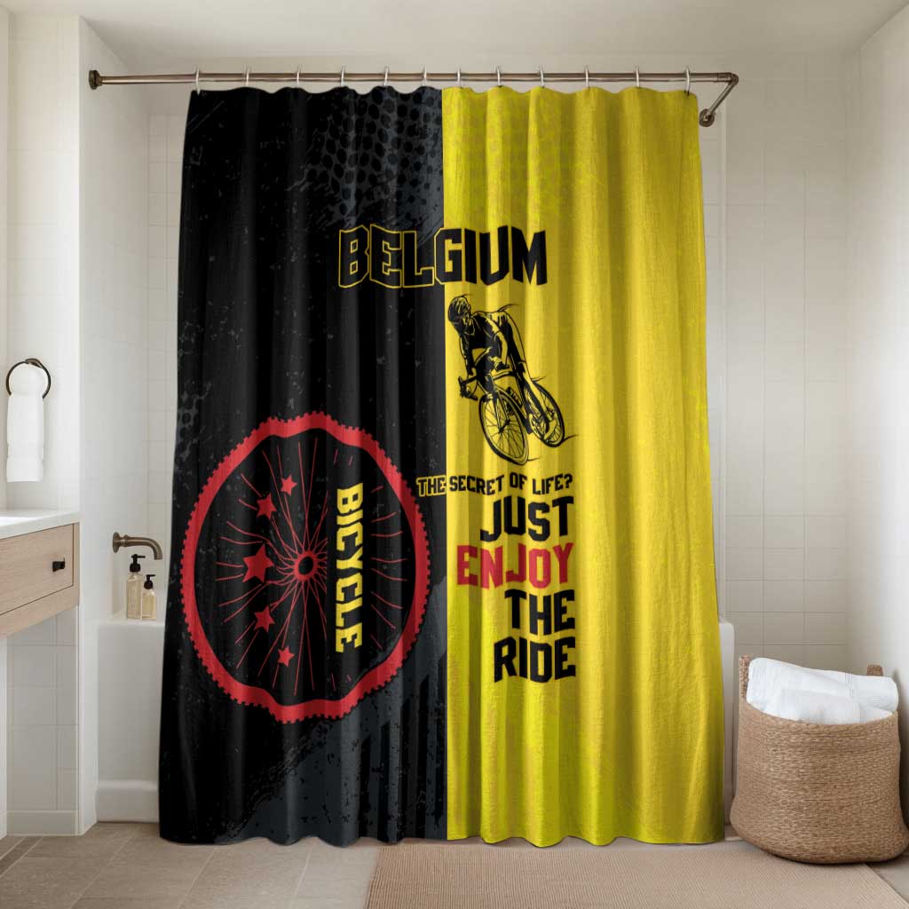 Belgium Cycling Bathroom Set Just Enjoy The Ride - Wonder Print Shop
