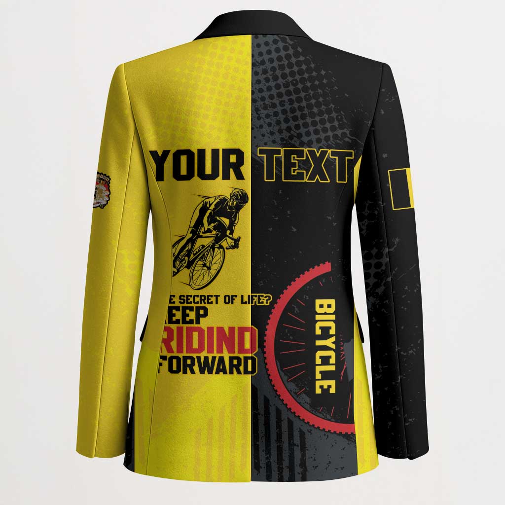 Personalized Belgium Cycling Blazer Just Enjoy The Ride - Wonder Print Shop