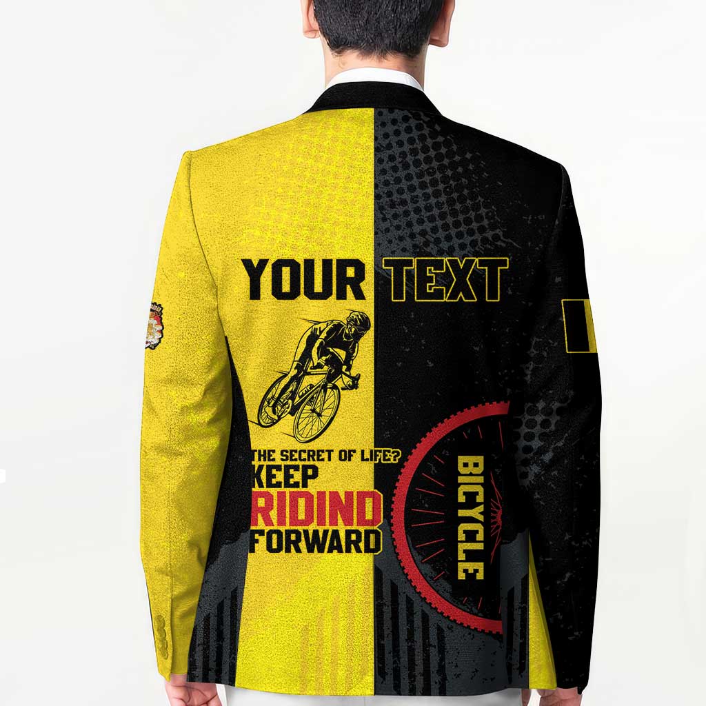 Personalized Belgium Cycling Blazer Just Enjoy The Ride - Wonder Print Shop