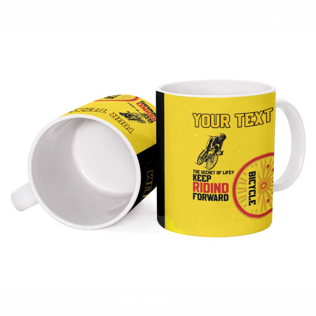 Belgium Cycling Ceramic Mug Just Enjoy The Ride - Wonder Print Shop