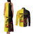 Personalized Belgium Cycling Couples Matching Tank Maxi Dress and Long Sleeve Button Shirt Just Enjoy The Ride - Wonder Print Shop