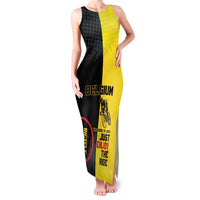 Personalized Belgium Cycling Family Matching Tank Maxi Dress and Hawaiian Shirt Just Enjoy The Ride - Wonder Print Shop