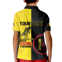 Personalized Belgium Cycling Kid Polo Shirt Just Enjoy The Ride - Wonder Print Shop