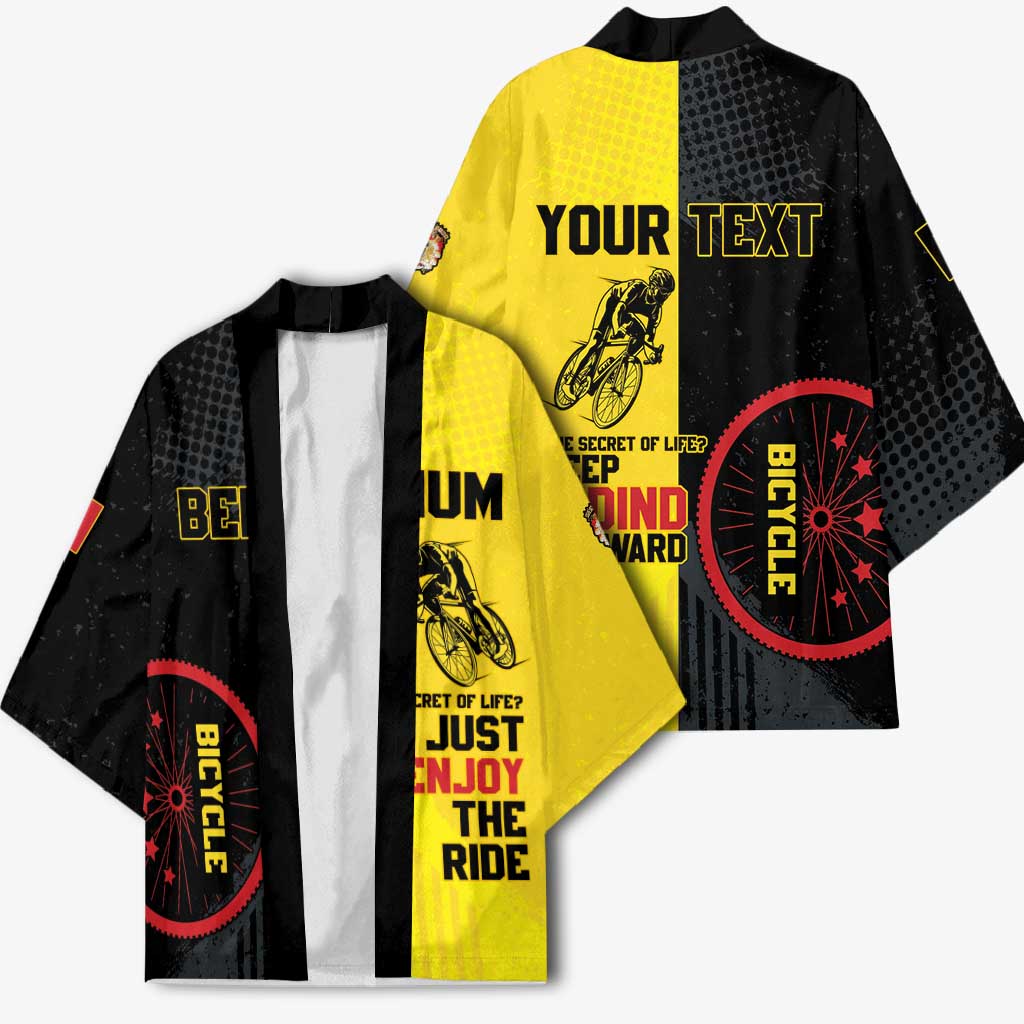 Personalized Belgium Cycling Kimono Just Enjoy The Ride - Wonder Print Shop