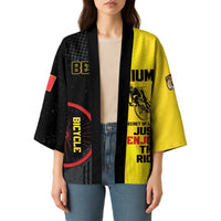 Personalized Belgium Cycling Kimono Just Enjoy The Ride - Wonder Print Shop
