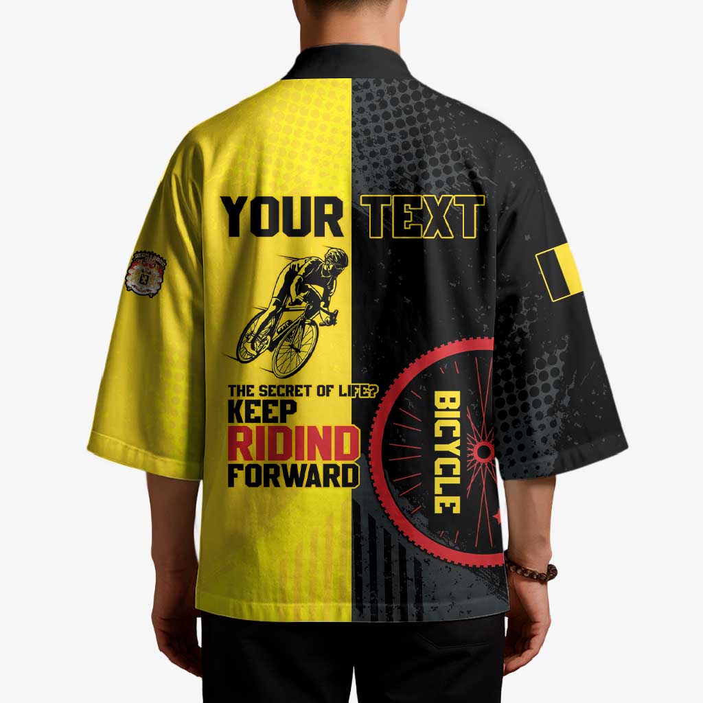 Personalized Belgium Cycling Kimono Just Enjoy The Ride - Wonder Print Shop