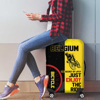 Belgium Cycling Luggage Cover Just Enjoy The Ride - Wonder Print Shop
