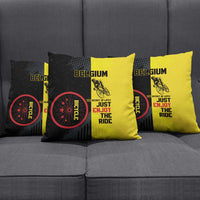 Belgium Cycling Pillow Cover Just Enjoy The Ride - Wonder Print Shop