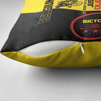 Belgium Cycling Pillow Cover Just Enjoy The Ride - Wonder Print Shop
