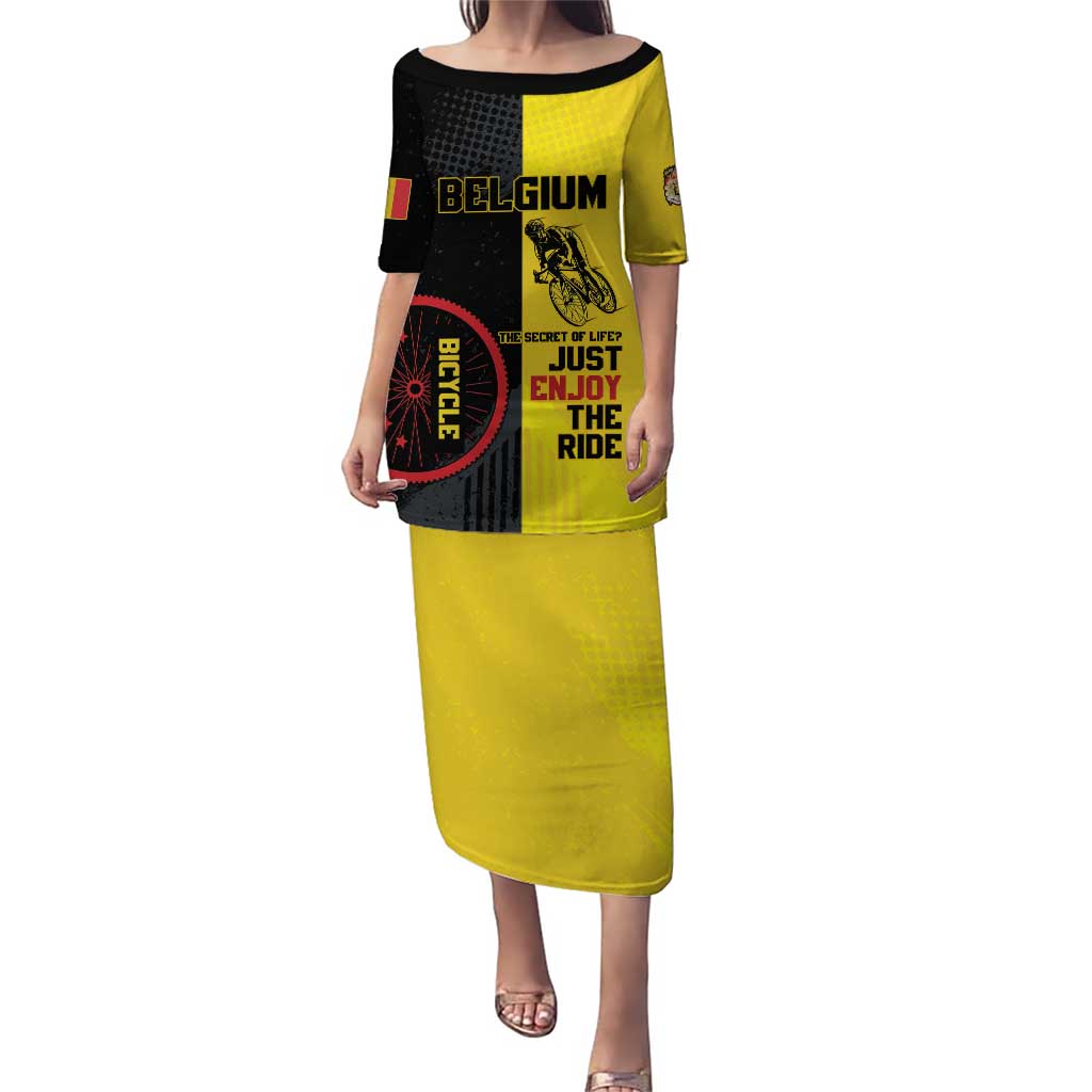 Personalized Belgium Cycling Puletasi Just Enjoy The Ride - Wonder Print Shop