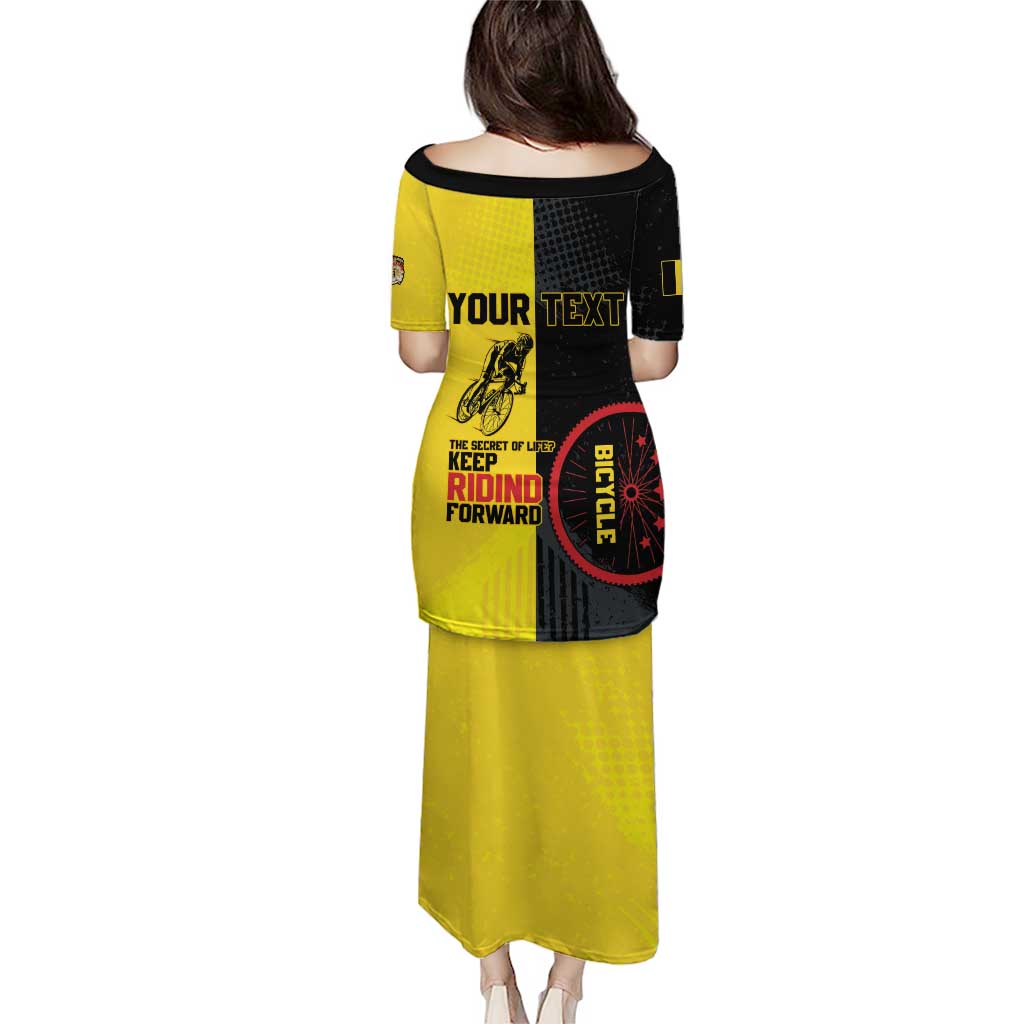 Personalized Belgium Cycling Puletasi Just Enjoy The Ride - Wonder Print Shop