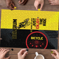 Belgium Cycling Puzzle Just Enjoy The Ride - Wonder Print Shop