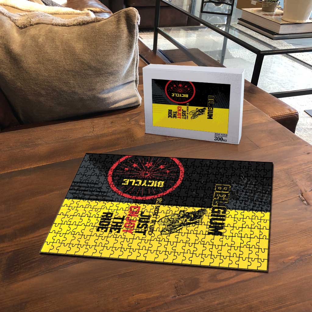 Belgium Cycling Puzzle Just Enjoy The Ride - Wonder Print Shop