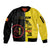 Personalized Belgium Cycling Sleeve Zip Bomber Jacket Just Enjoy The Ride - Wonder Print Shop