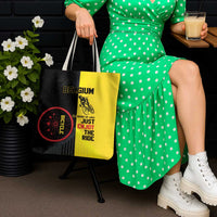 Belgium Cycling Tote Bag Just Enjoy The Ride - Wonder Print Shop