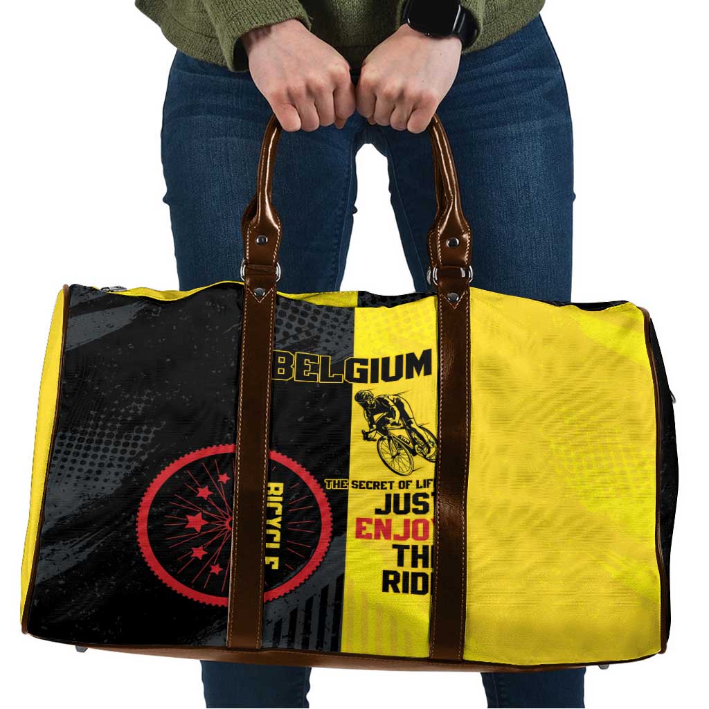 Belgium Cycling Travel Bag Just Enjoy The Ride - Wonder Print Shop