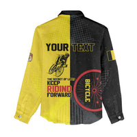 Personalized Belgium Cycling Women Casual Shirt Just Enjoy The Ride - Wonder Print Shop