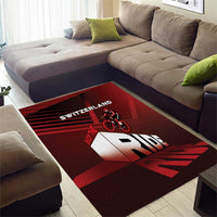 Switzerland Cycling Area Rug Sporty Style - Wonder Print Shop