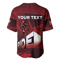 Personalized Switzerland Cycling Baseball Jersey Sporty Style - Wonder Print Shop