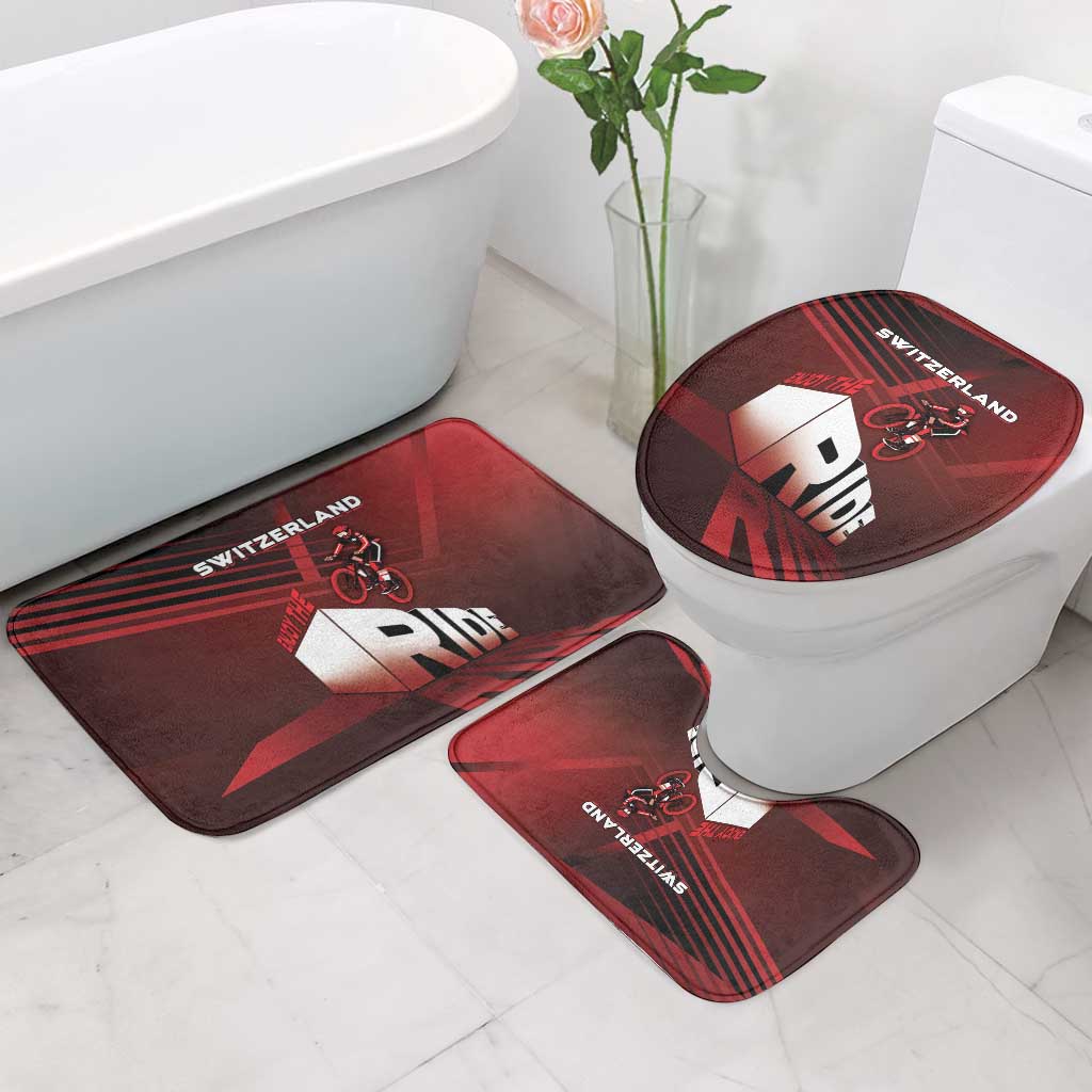 Switzerland Cycling Bathroom Set Sporty Style - Wonder Print Shop
