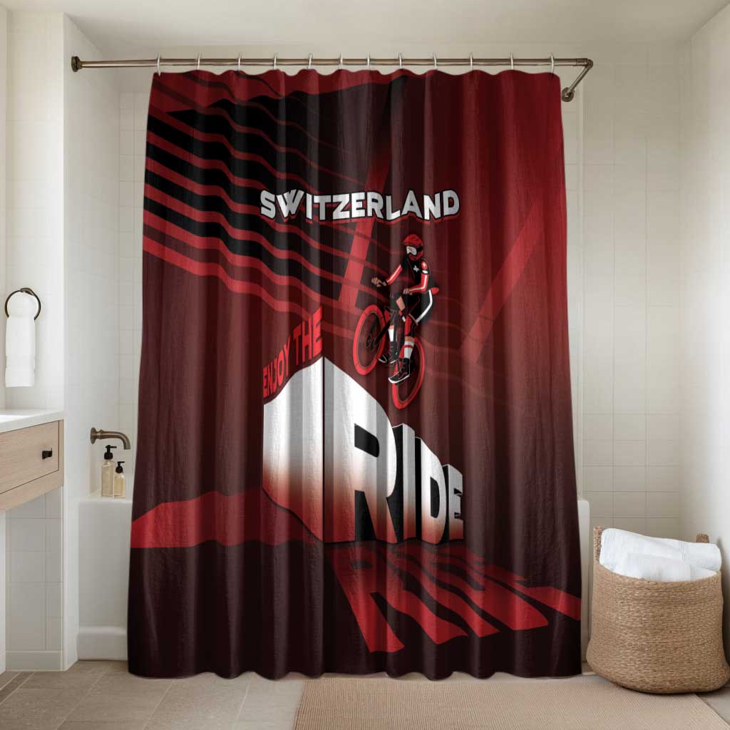Switzerland Cycling Bathroom Set Sporty Style - Wonder Print Shop