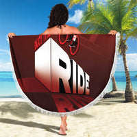 Switzerland Cycling Beach Blanket Sporty Style - Wonder Print Shop