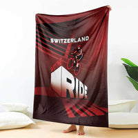Switzerland Cycling Blanket Sporty Style - Wonder Print Shop