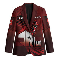Personalized Switzerland Cycling Blazer Sporty Style - Wonder Print Shop